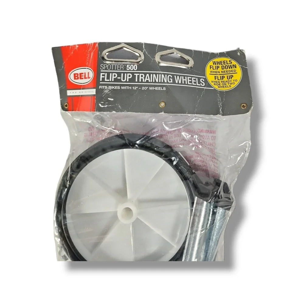 Bell Spotter 500 Flip-Up / Down Bike Training Wheels Set-An Easier Way To Learn-